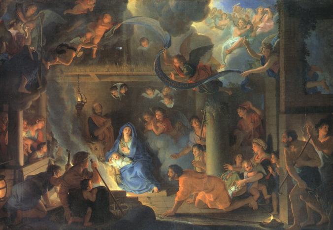 Charles-le-Brun-Adoration-of-Shepherds